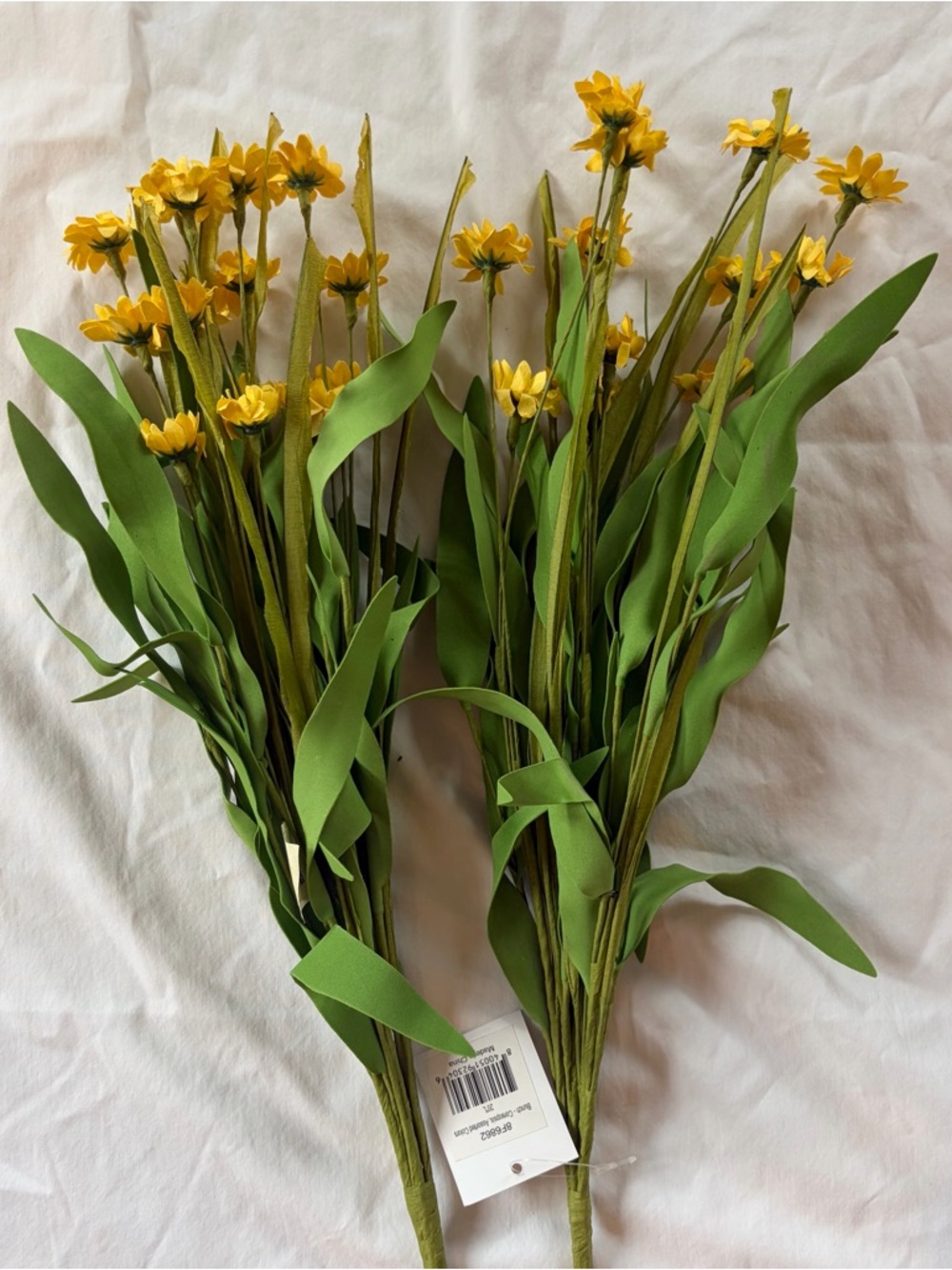Lot of 12 (Twelve) Decorative Floral Stems - Coreopsis Flower - Home Accents - Picture 1 of 5
